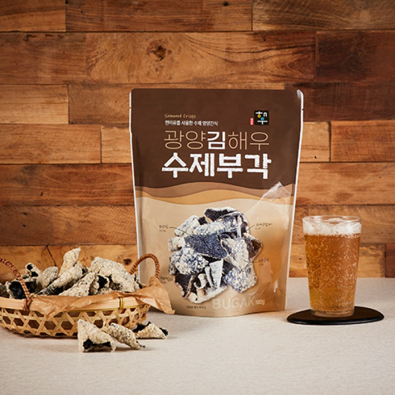 [선물관] (해우) 광양 김해우 수제부각 튀긴부각 (90g/180g)