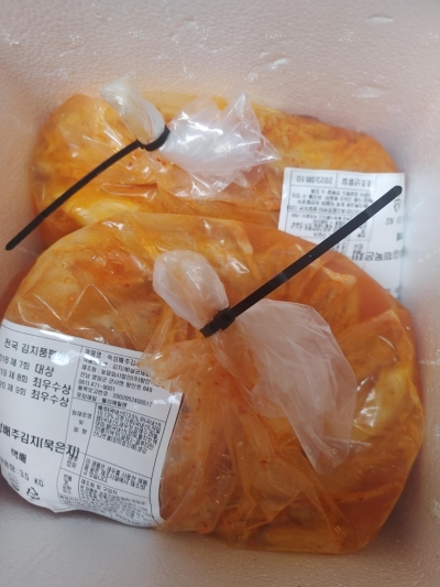 (왕인식품) 남도미가 국내산 묵은지 3.5kg