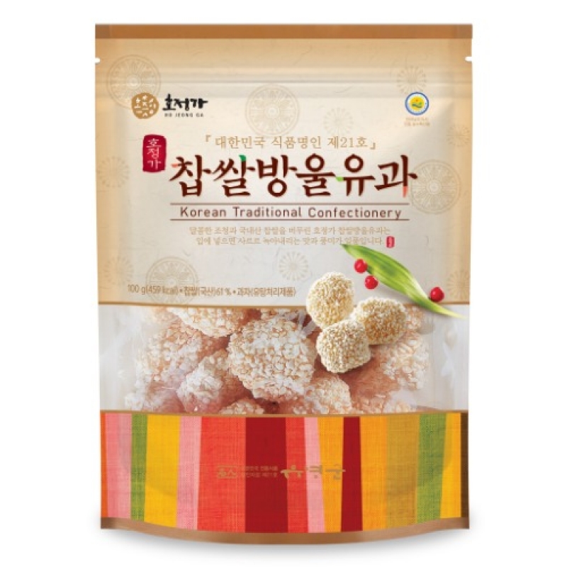 (호정식품) 호정가 찹쌀 방울유과 (100g)