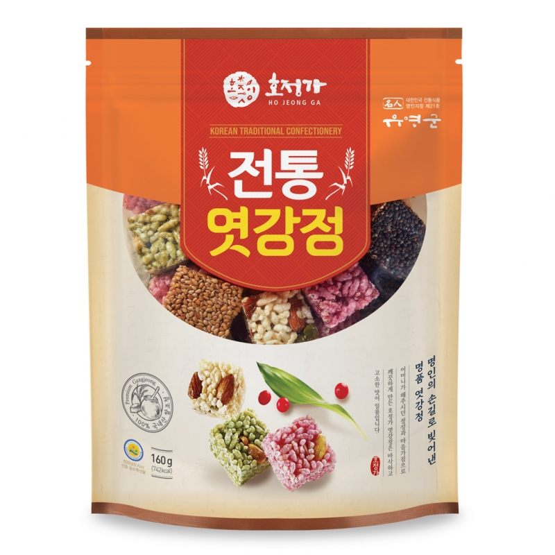 (호정식품) 호정가 전통엿강정 160g